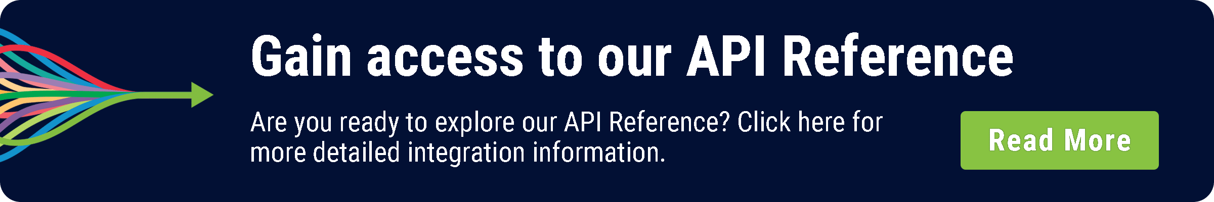 learn more about our API reference