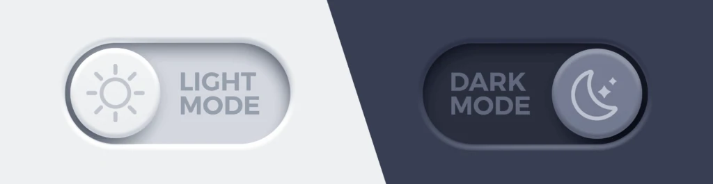 dark-mode-comp-hero light mode vs dark mode