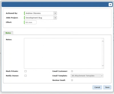 Jira Create New Jira Issue Dialogue